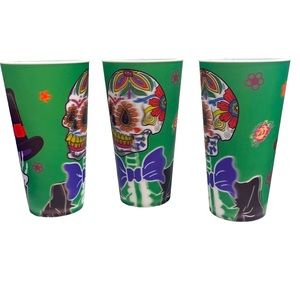 Day of the Dead Plastic Cups